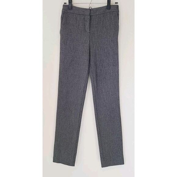 Express Womens‎ Pants 00R 00 Regular Houndstooth Flat Front Pockets Dress Pant - Picture 1 of 8